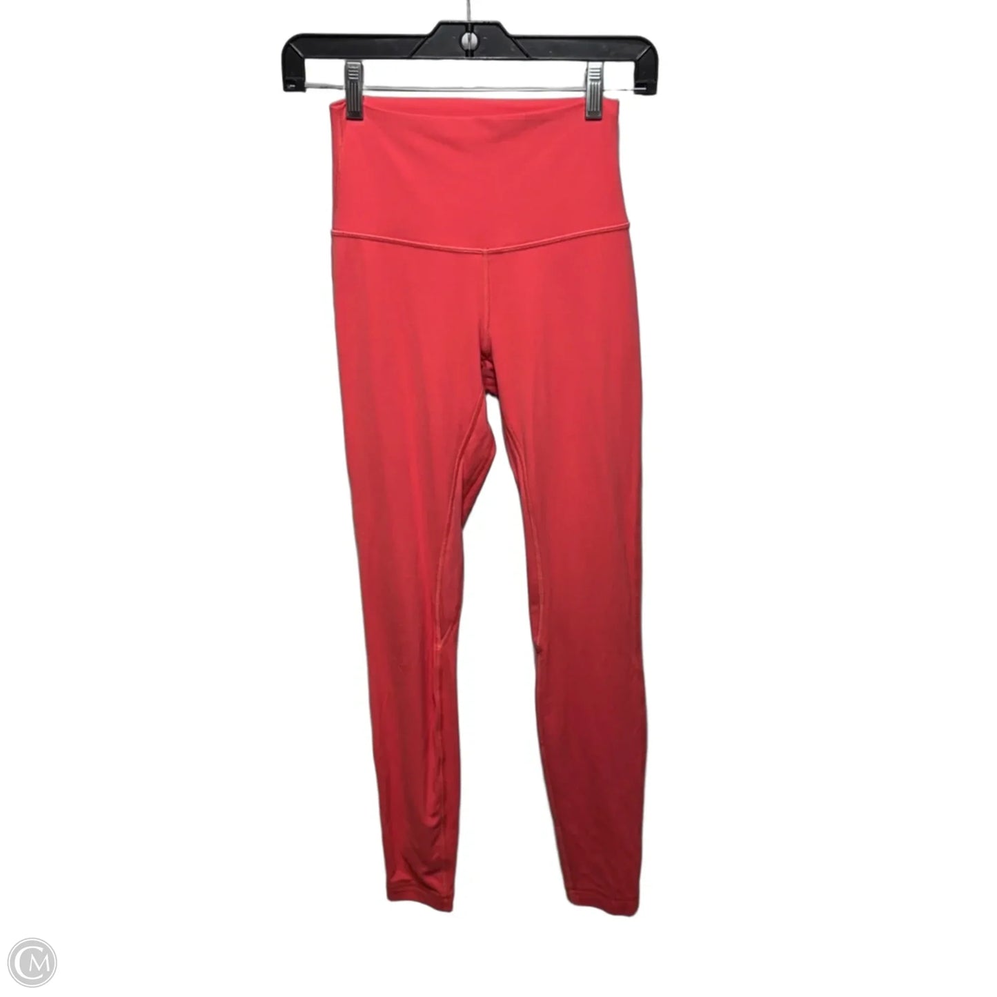 Athletic Leggings By Lululemon In Coral, Size: 4