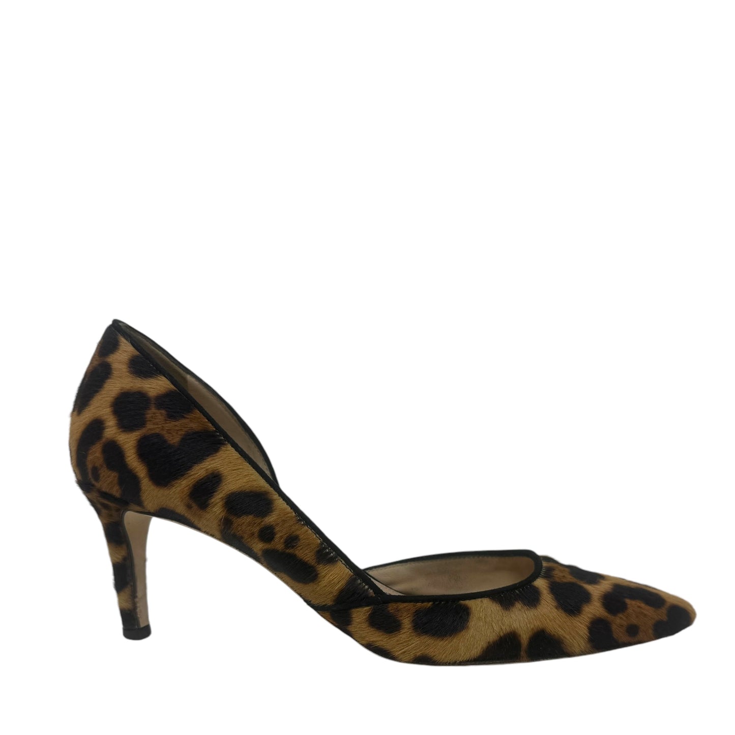 Valentina D’Orsay Pumps By J Crew CollectionIn Leopard Calf Hair Print, Size: 6