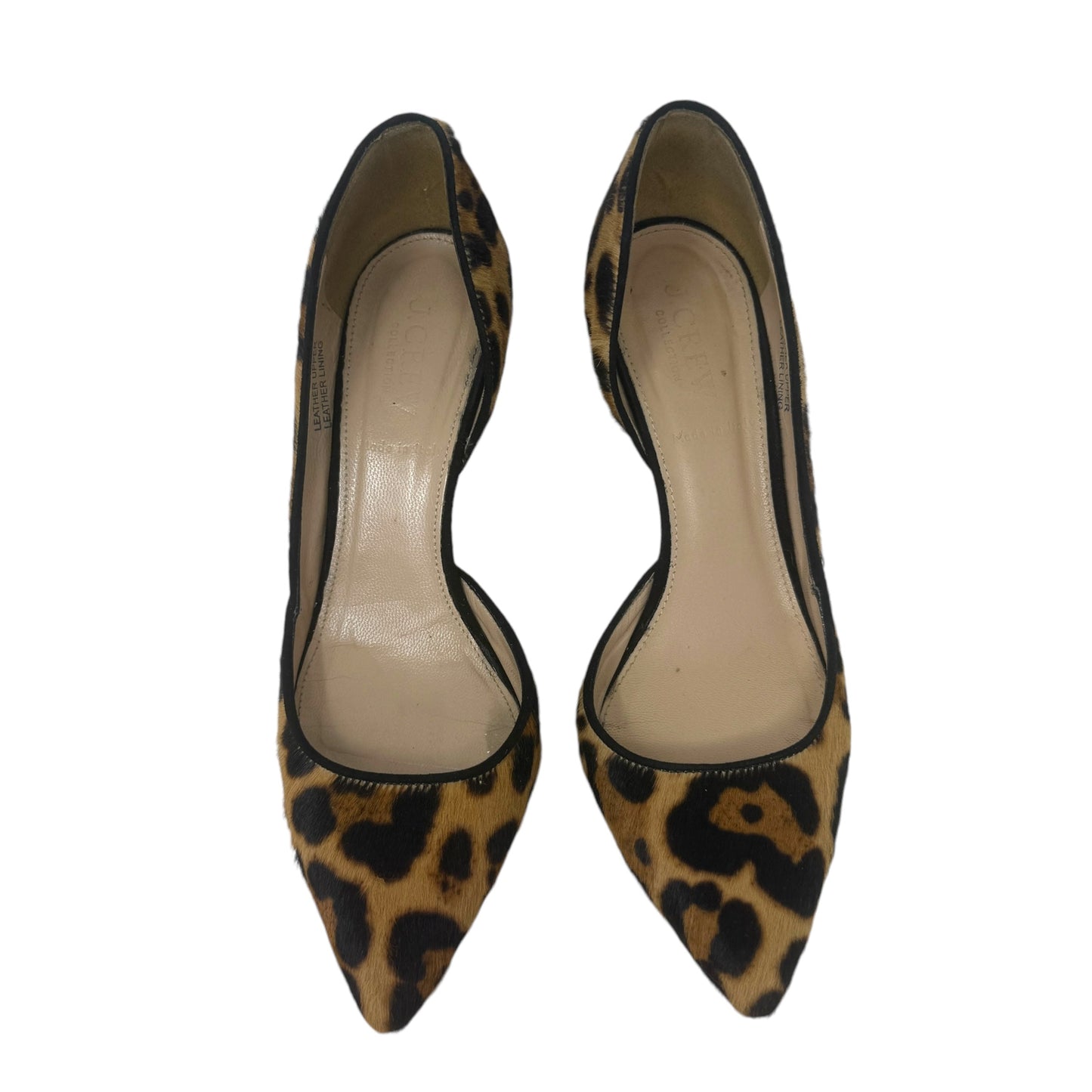 Valentina D’Orsay Pumps By J Crew CollectionIn Leopard Calf Hair Print, Size: 6