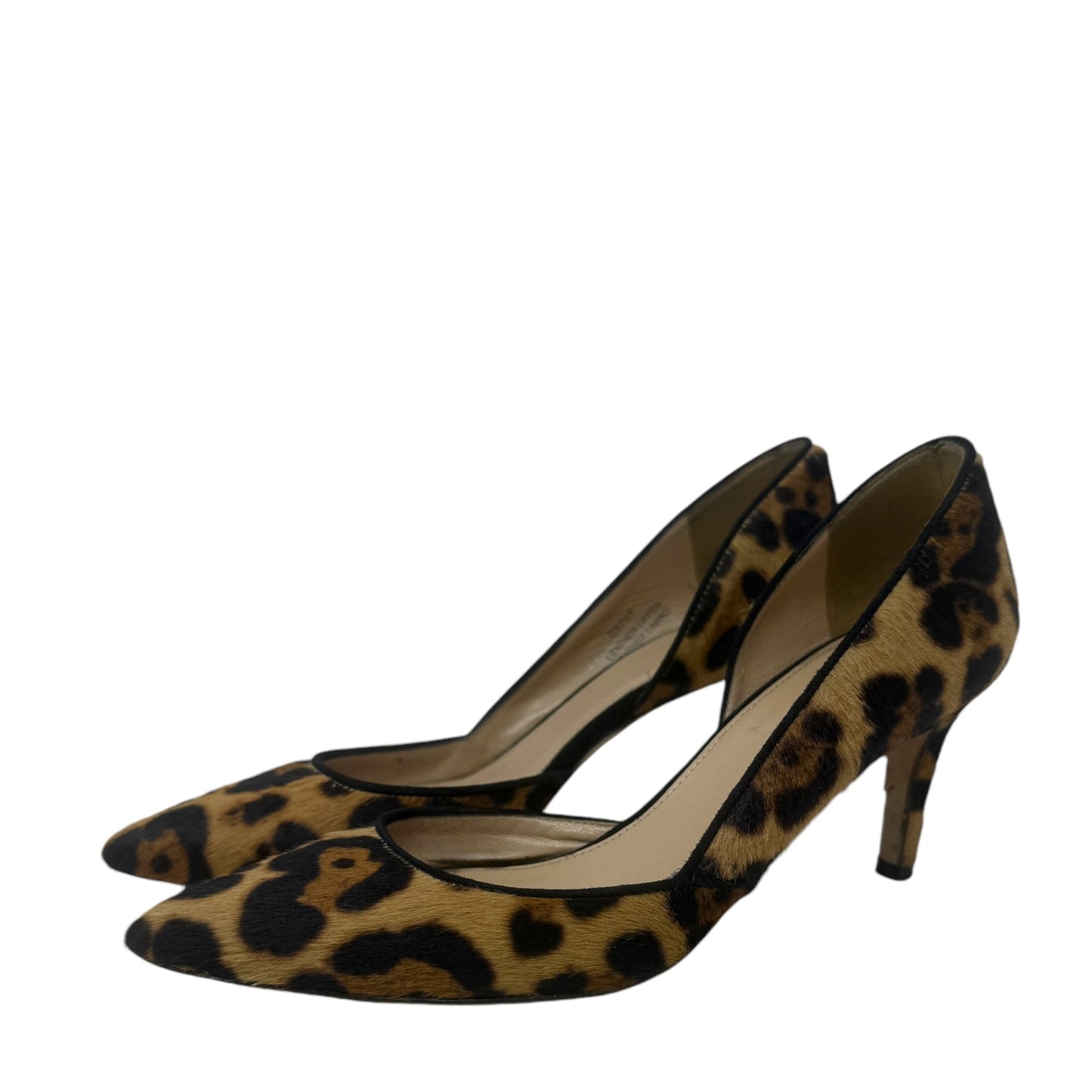 Valentina D’Orsay Pumps By J Crew CollectionIn Leopard Calf Hair Print, Size: 6