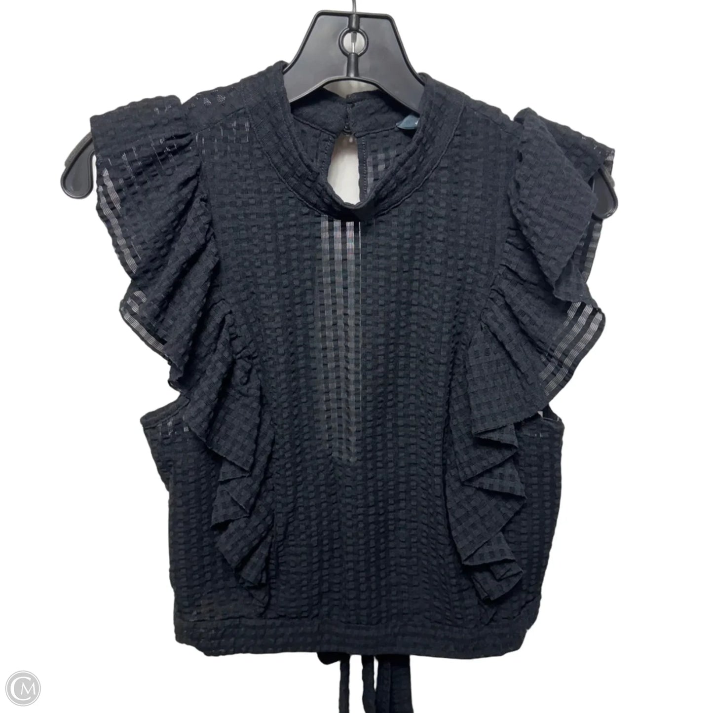 Top Sleeveless By Maeve In Black, Size: M