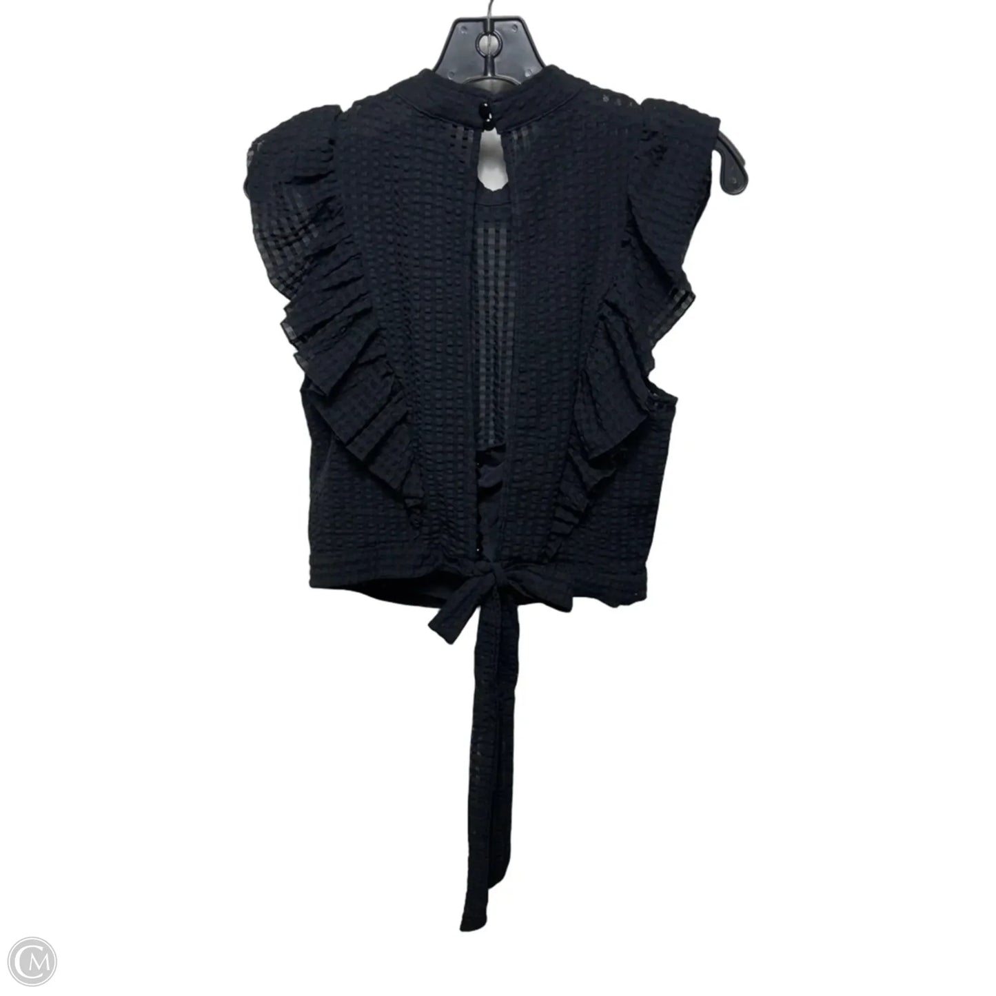 Top Sleeveless By Maeve In Black, Size: M