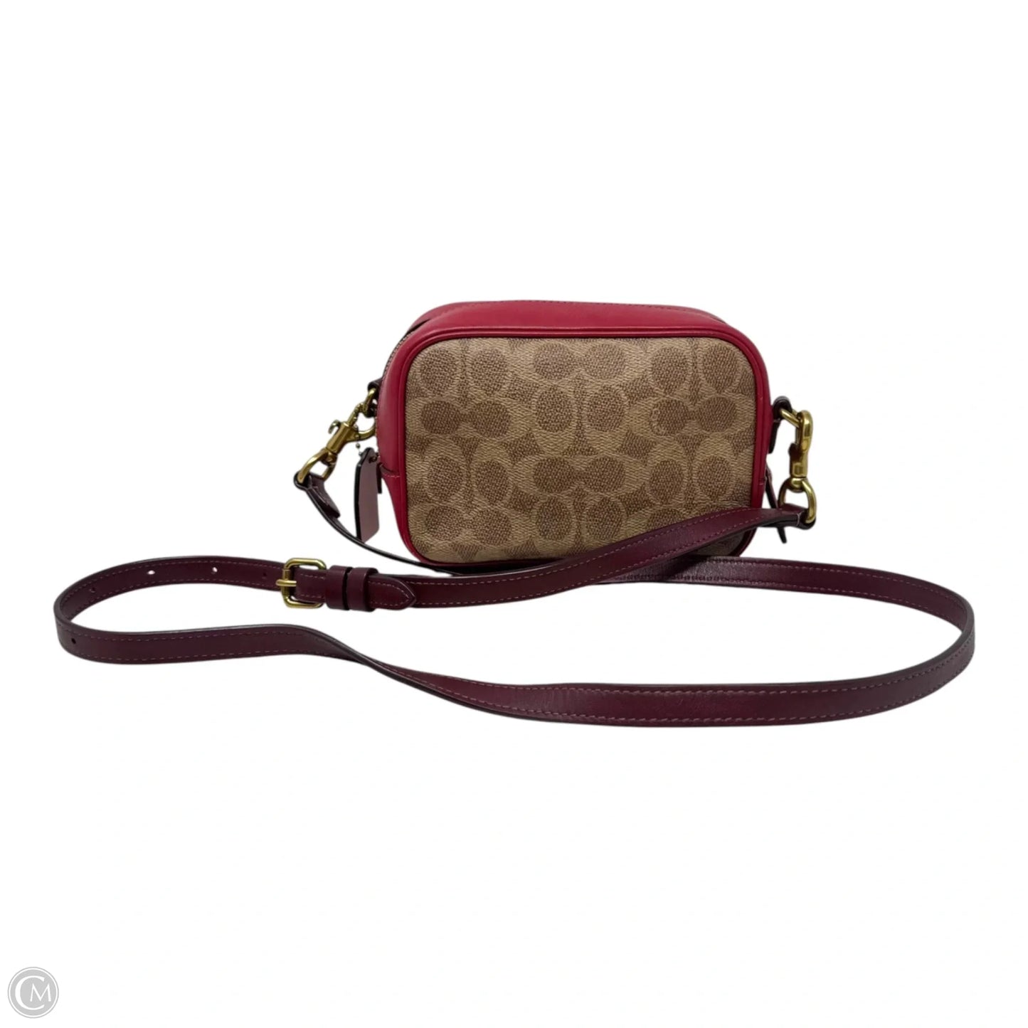 Colorblock Camera Crossbody Designer By Coach, Size: Small