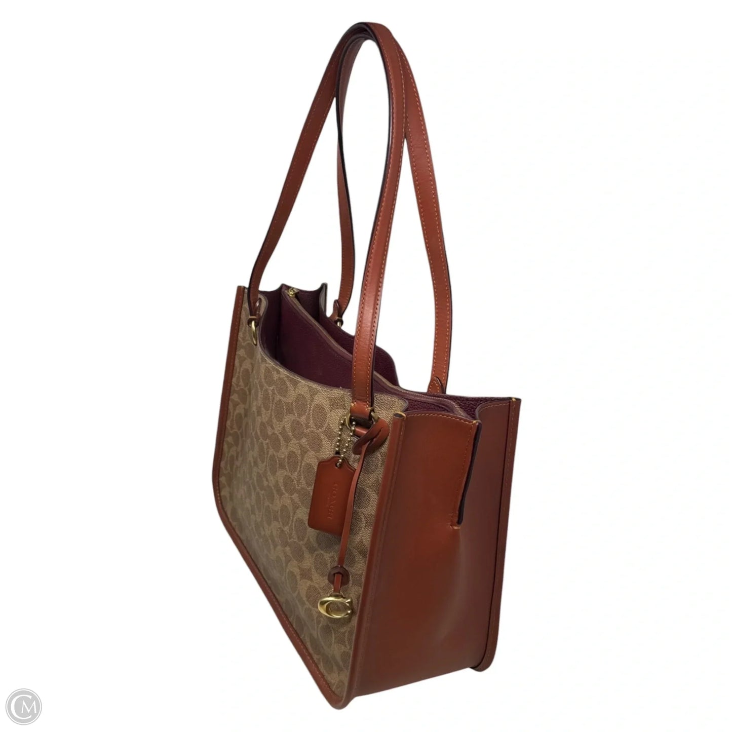 Tyler Carryall Handbag Designer By Coach, Size: Medium