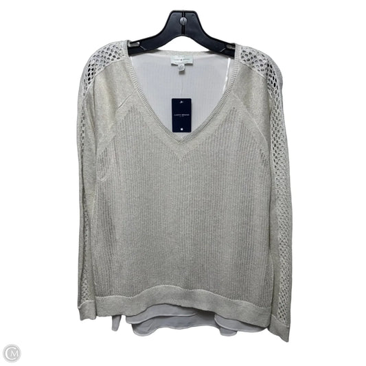 Top Long Sleeve By Lucky Brand In Gold, Size: L