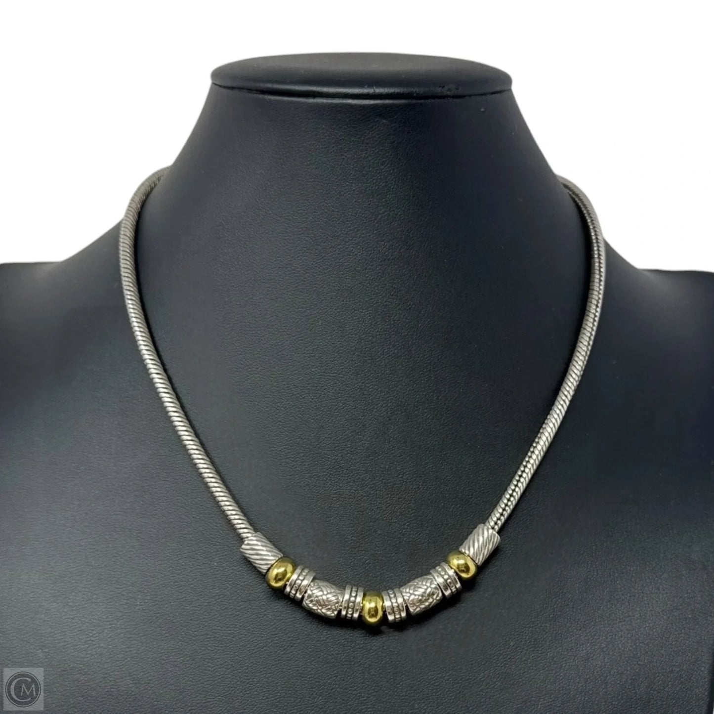 Travis Two Tone Necklace By Brighton