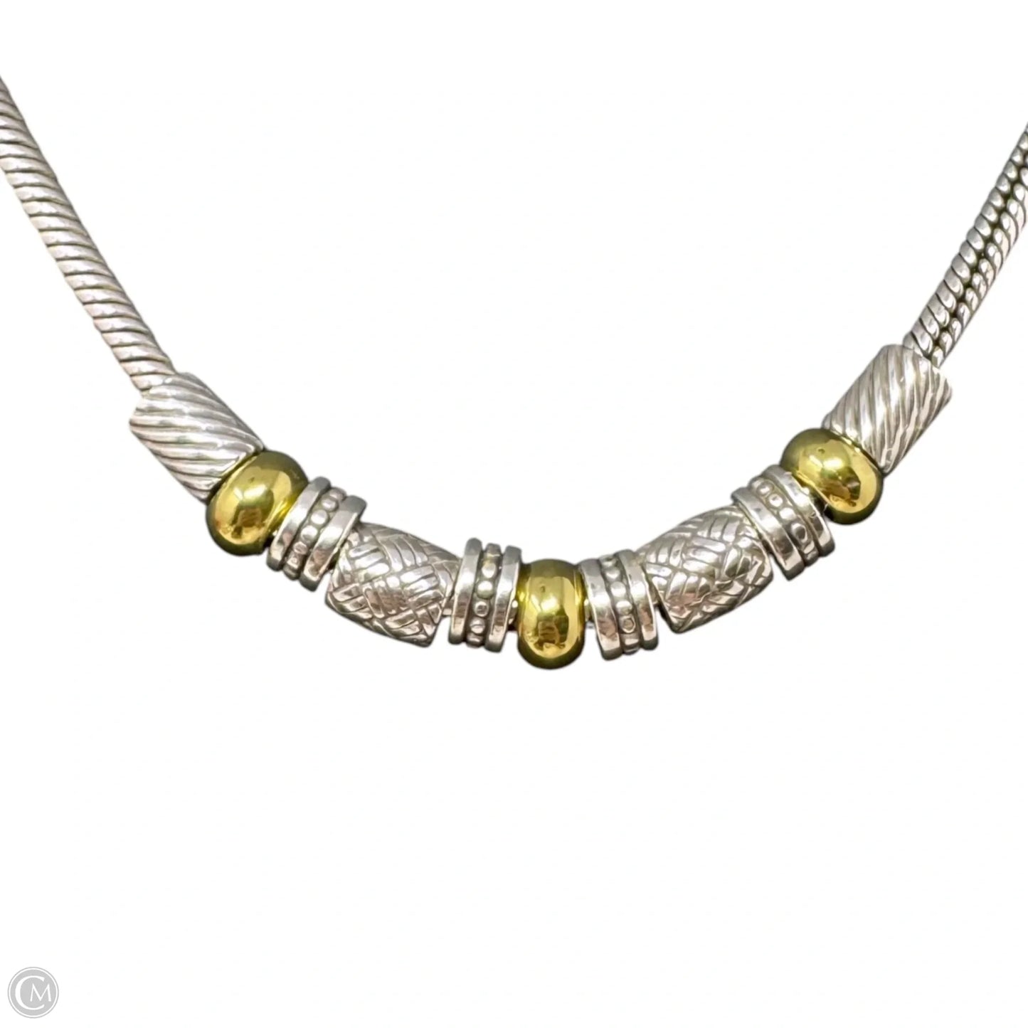 Travis Two Tone Necklace By Brighton