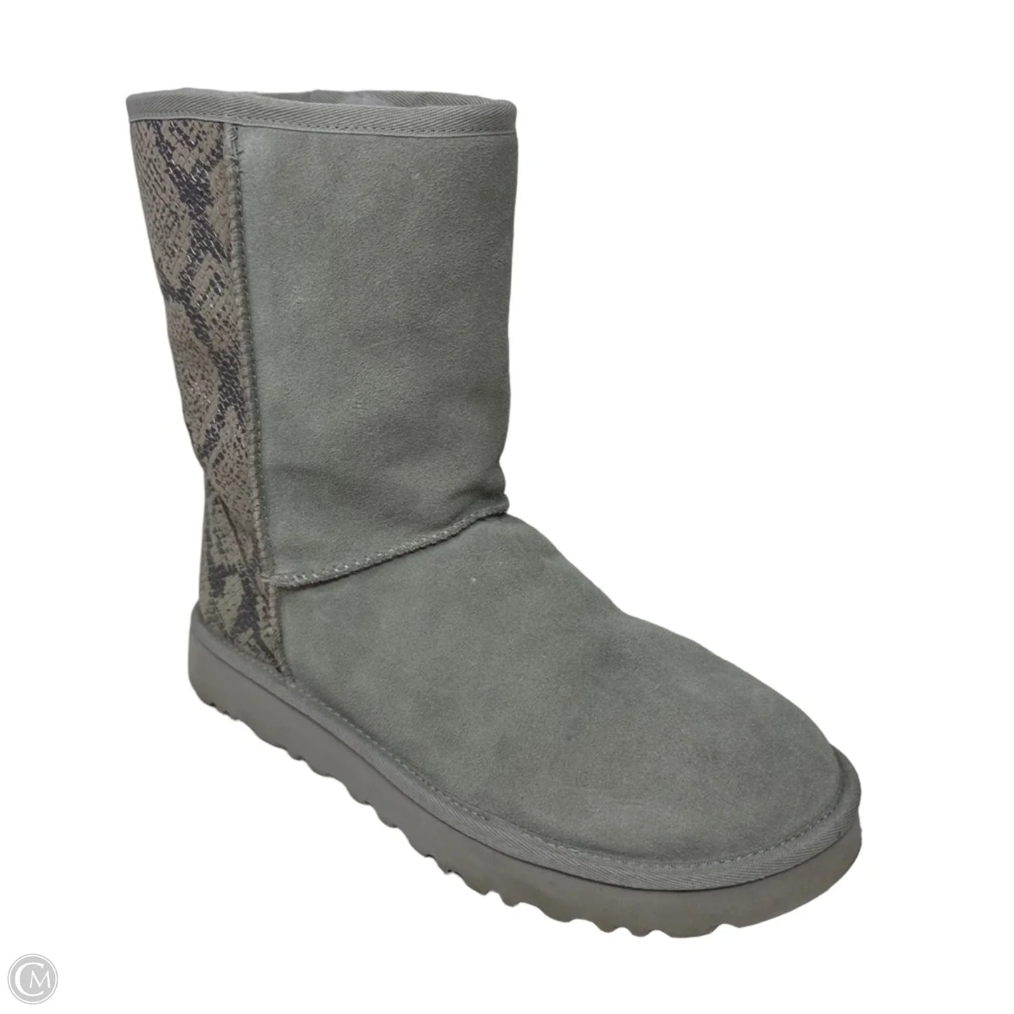 Boots Designer By Ugg In Grey, Size: 10