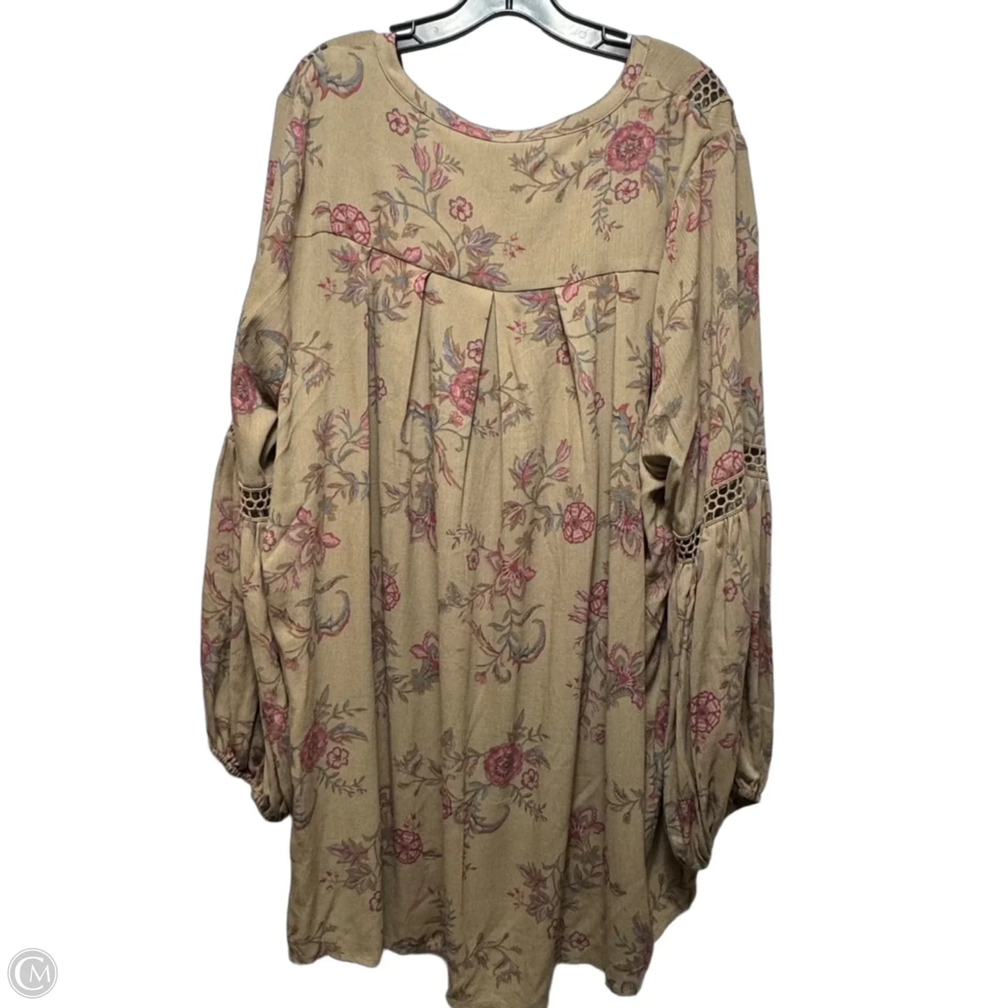 Top Long Sleeve By Torrid In Floral Print, Size: 3x