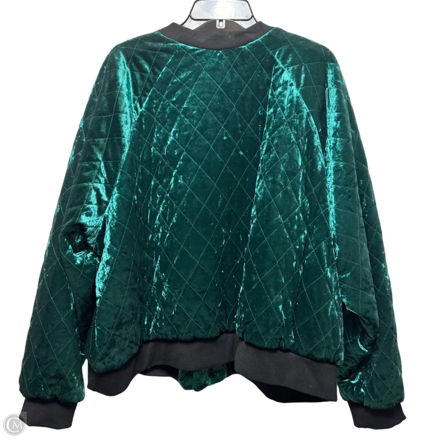 Jacket Puffer & Quilted By Torrid In Green, Size: 5x