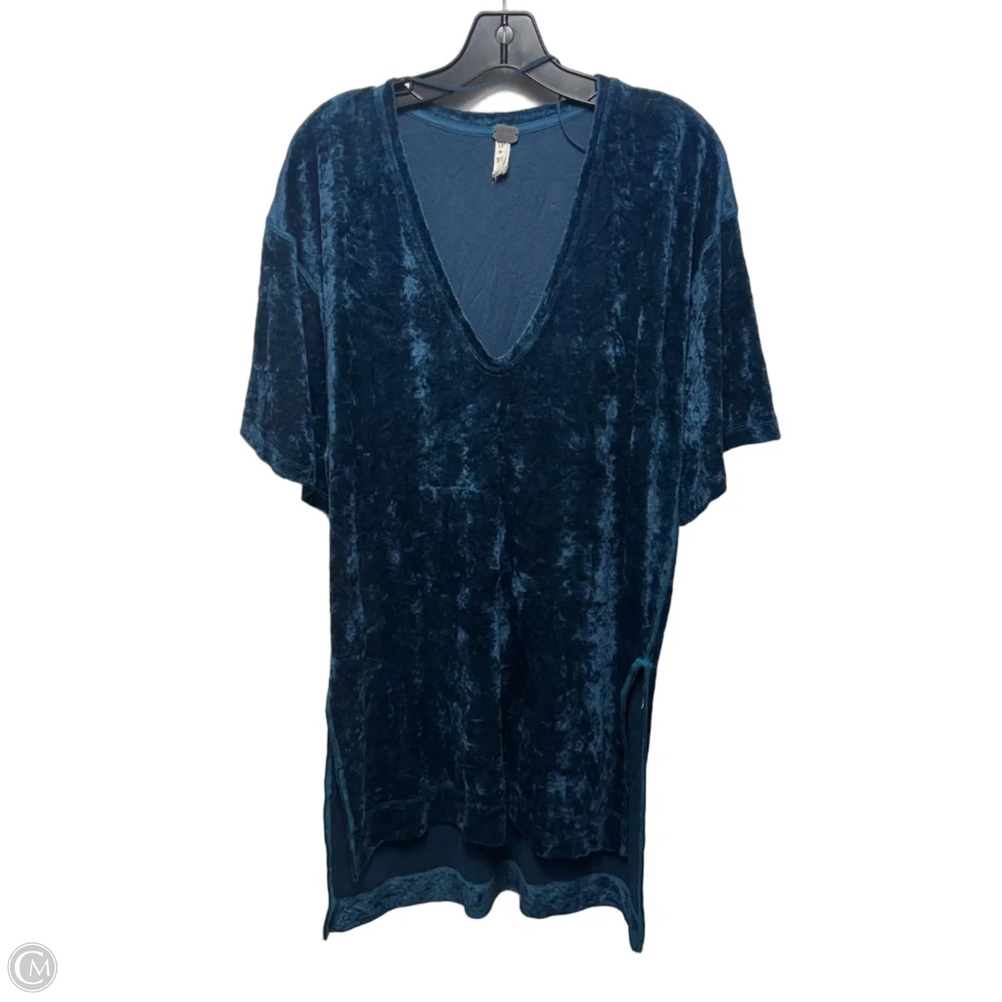 Tunic Dress Short Sleeve By We The Free In Blue, Size: Xs