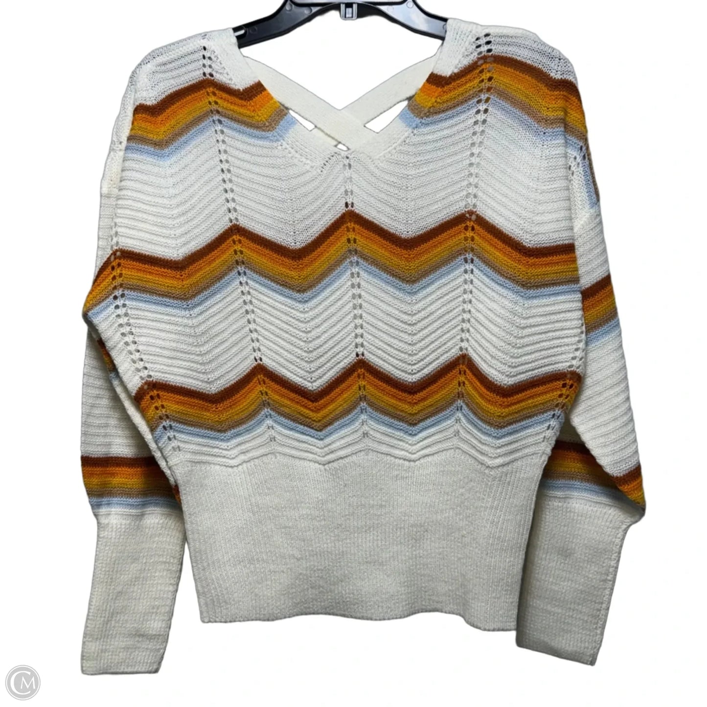 Sweater By FCT With Love In Chevron Pattern, Size: S