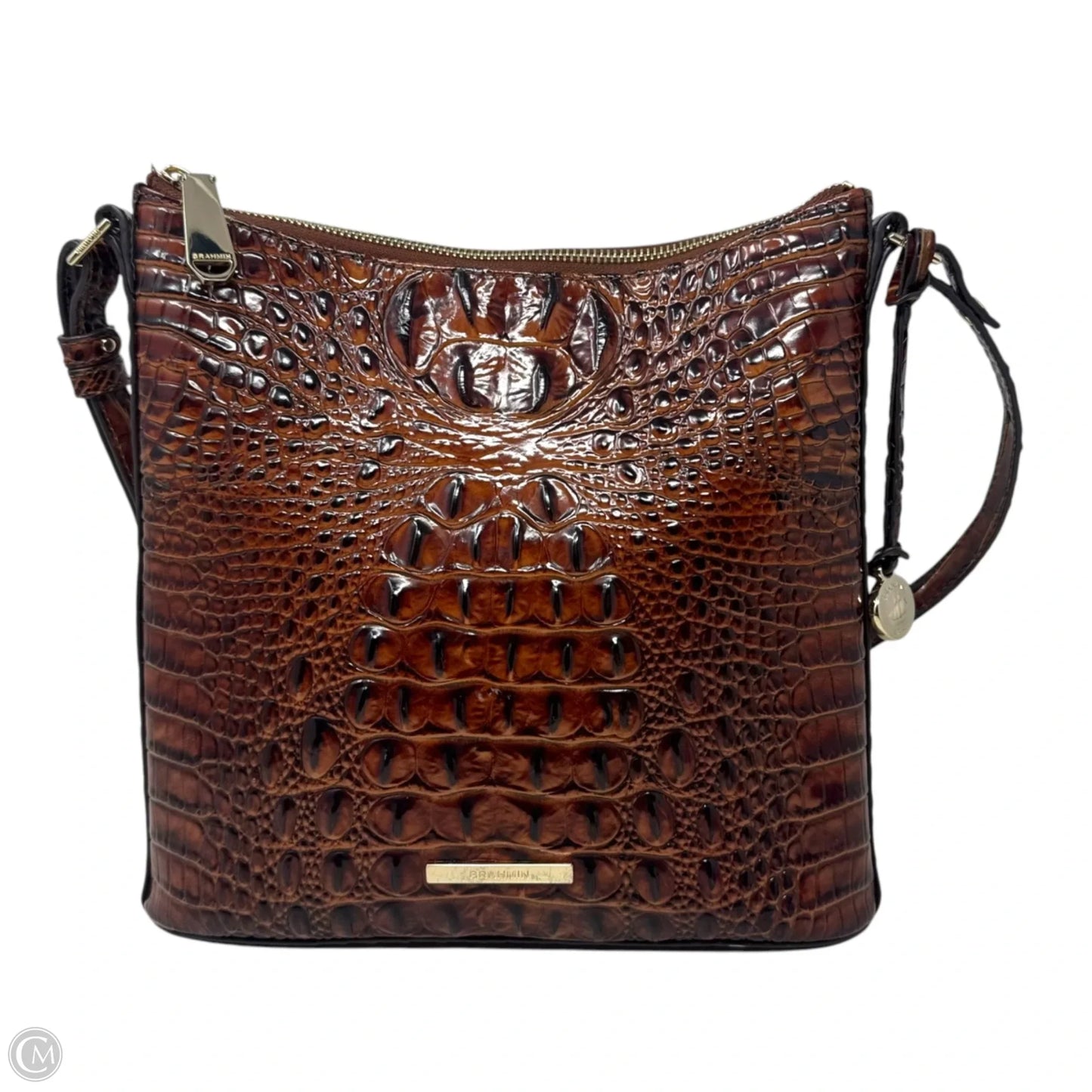 Katie Crossbody Designer By Brahmin, Size: Medium
