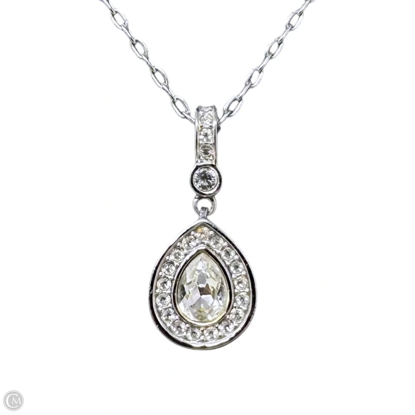 Sensation Teardrop Necklace Designer By Swarovski