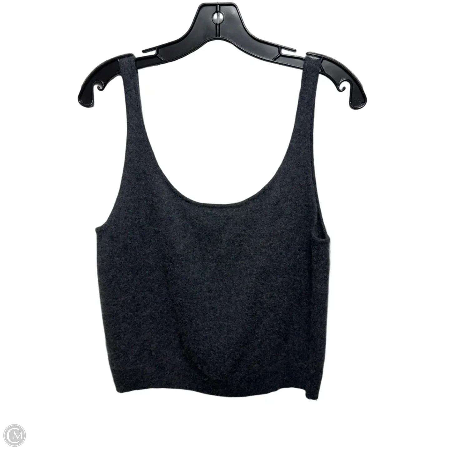 Cashmere Top Sleeveless By Antonio Melani In Grey, Size: L