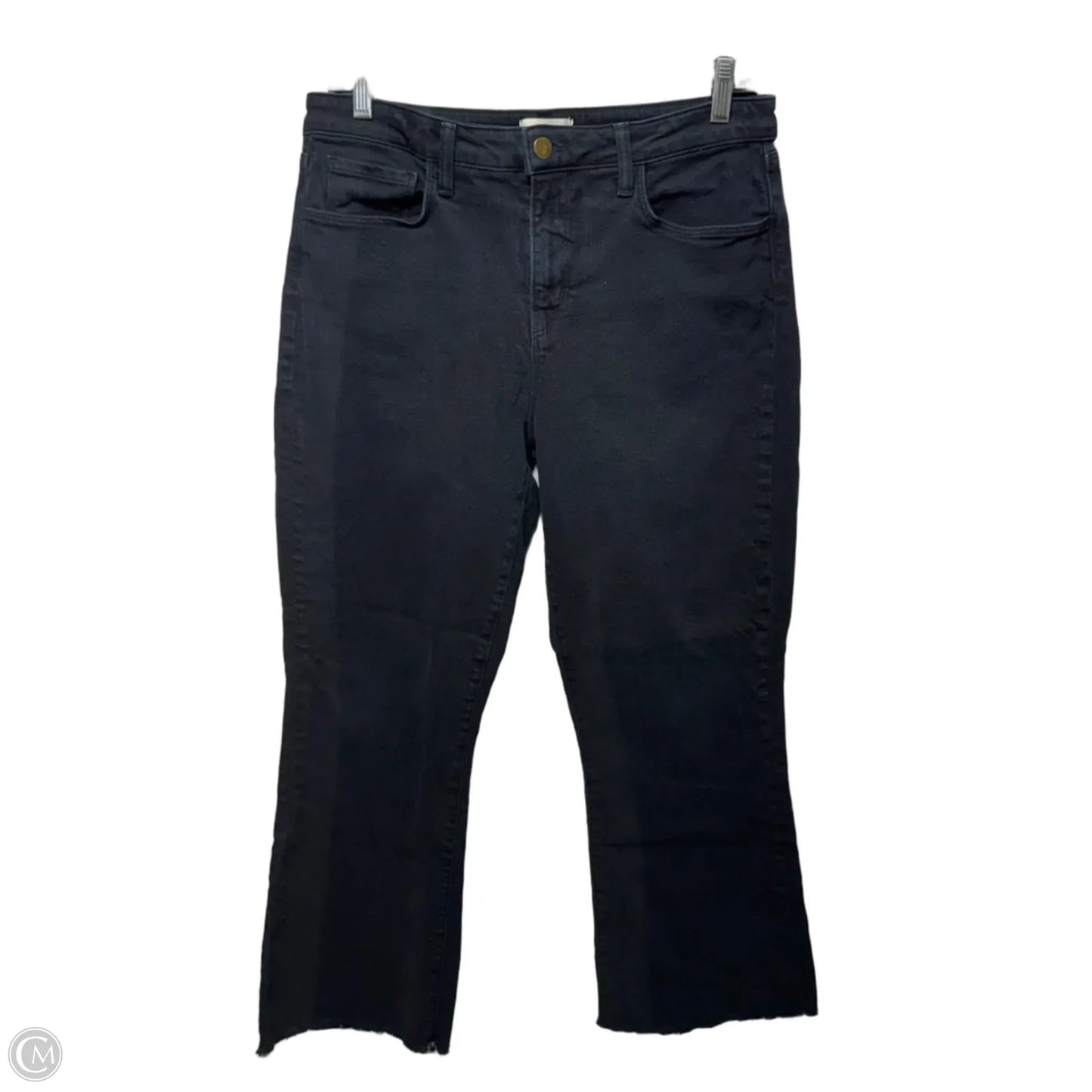 Jeans Boot Cut By L Agence In Black Denim, Size: 10/30