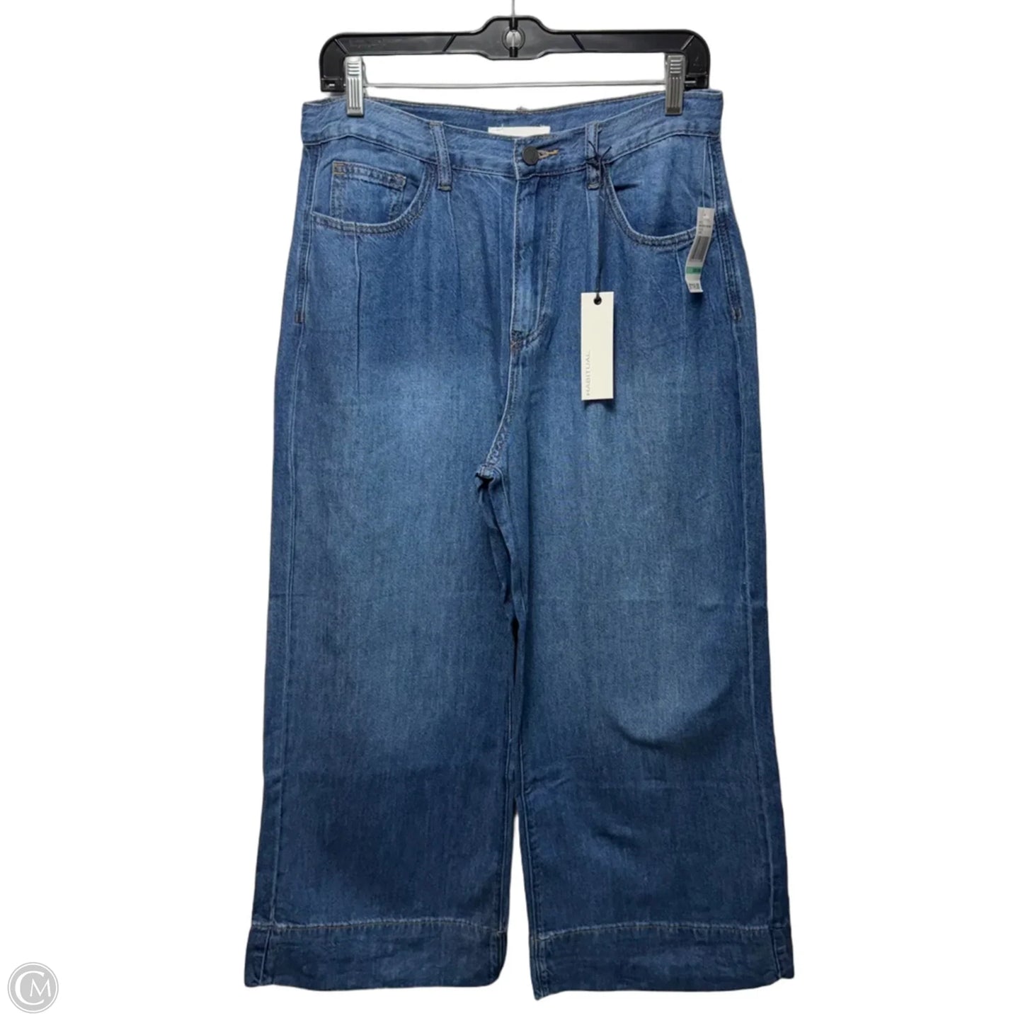 Jeans Wide Leg By Habitual In Blue Denim, Size: 8/29
