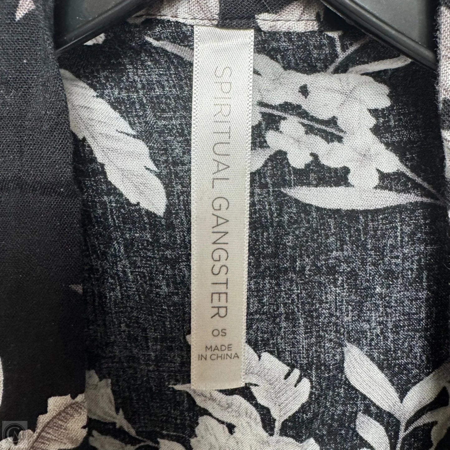 Kimono By Spiritual Gangster In Floral Print, Size: Osfm