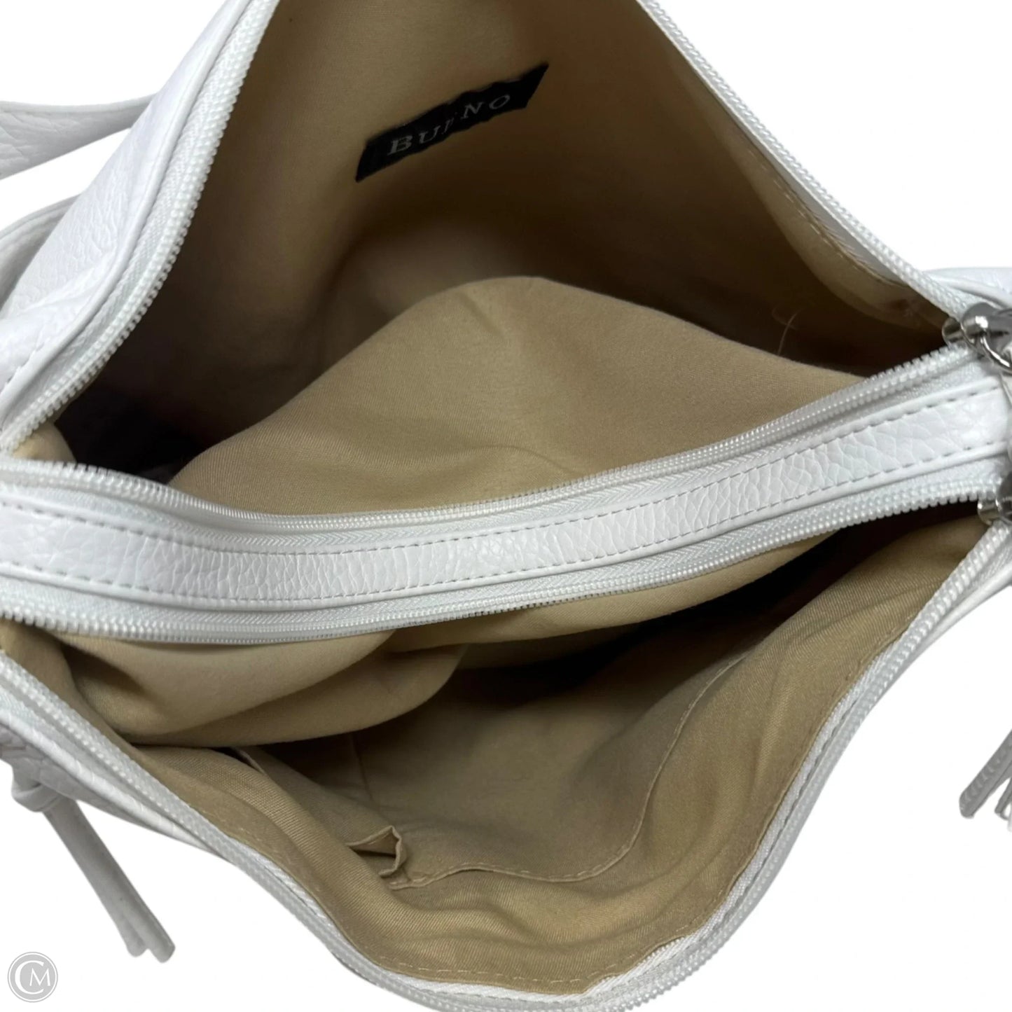 Double Zip Handbag By Bueno, Size: Medium