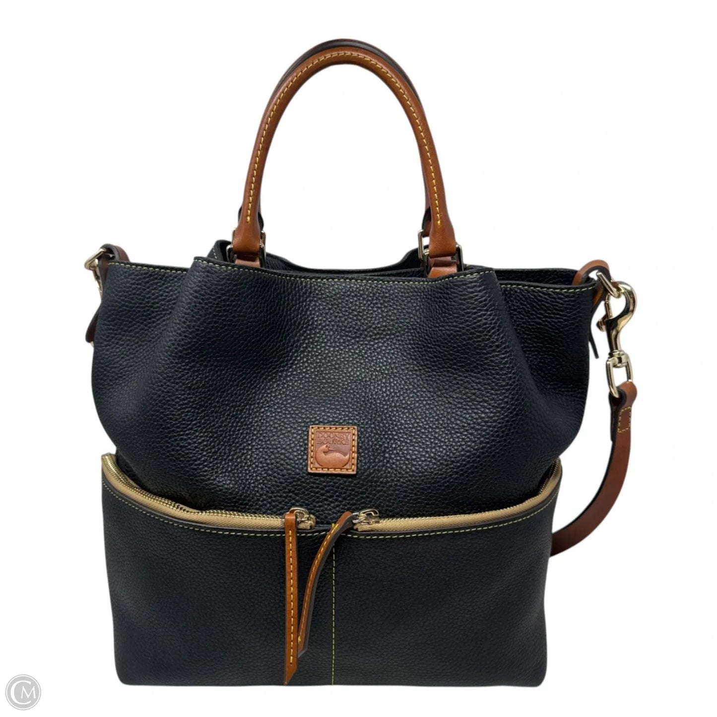 Dawson Satchel Handbag Designer By Dooney And Bourke, Size: Medium