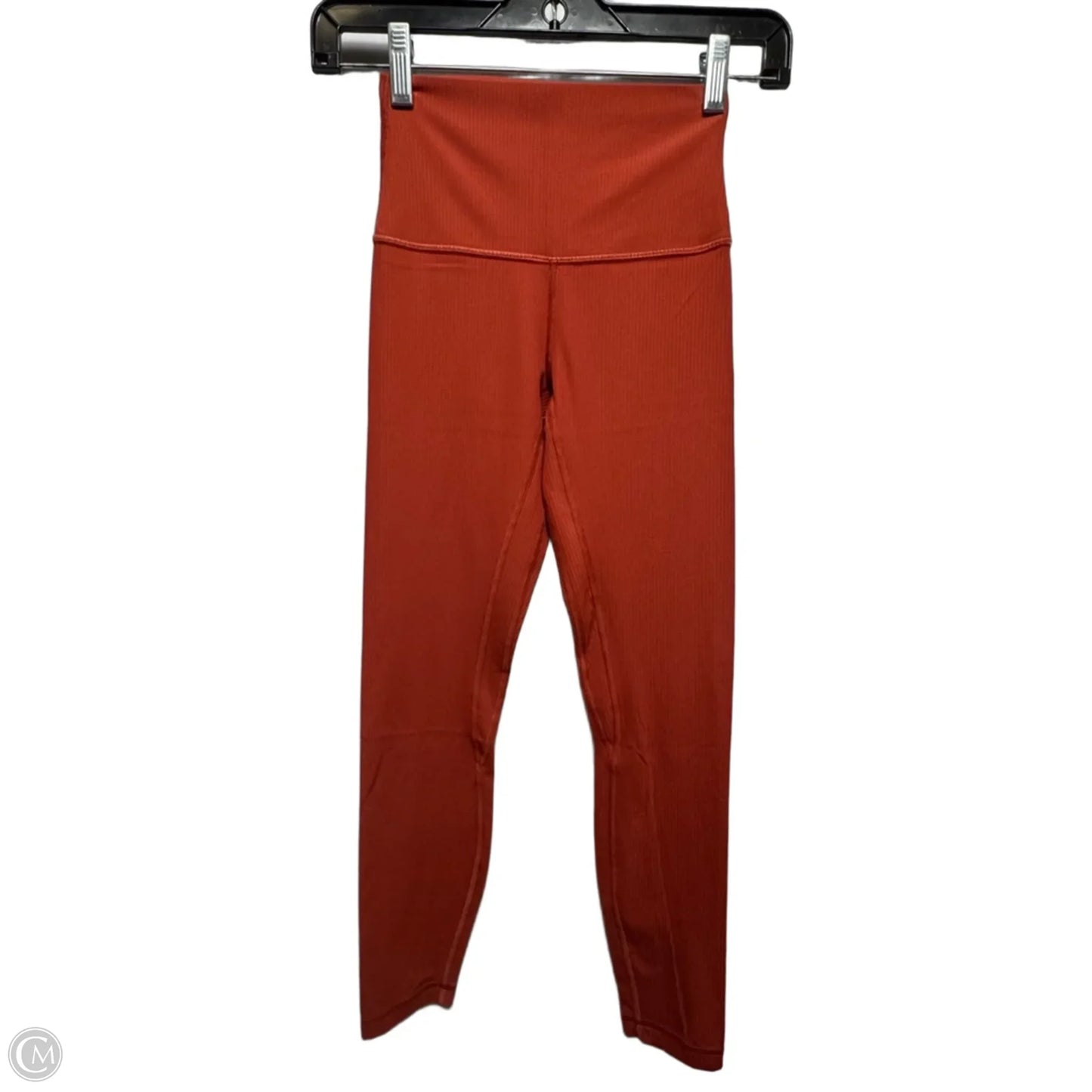 Athletic Leggings By Lululemon In Red, Size: 2