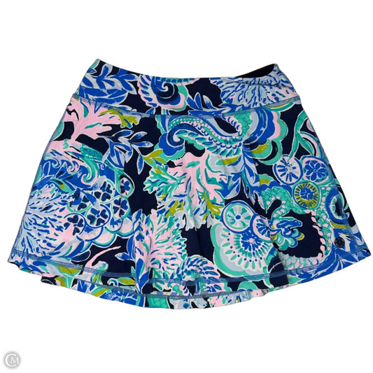 Athletic Skort Designer By Luxletic Lilly Pulitzer In Multi-colored, Size: Xxs