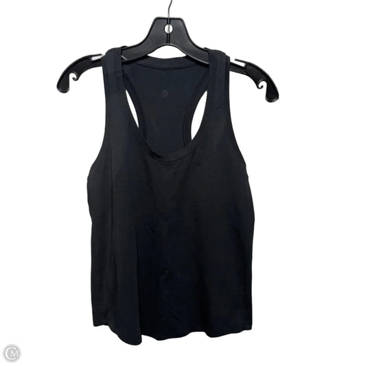 Athletic Tank Top By Lululemon In Black, Size: S/M ESTIMATED