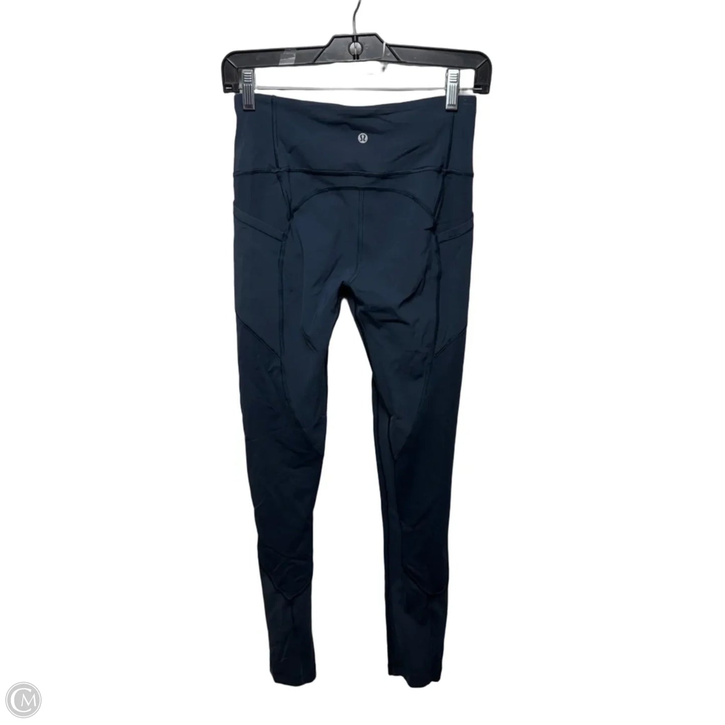 Athletic Leggings By Lululemon In Blue, Size: 6