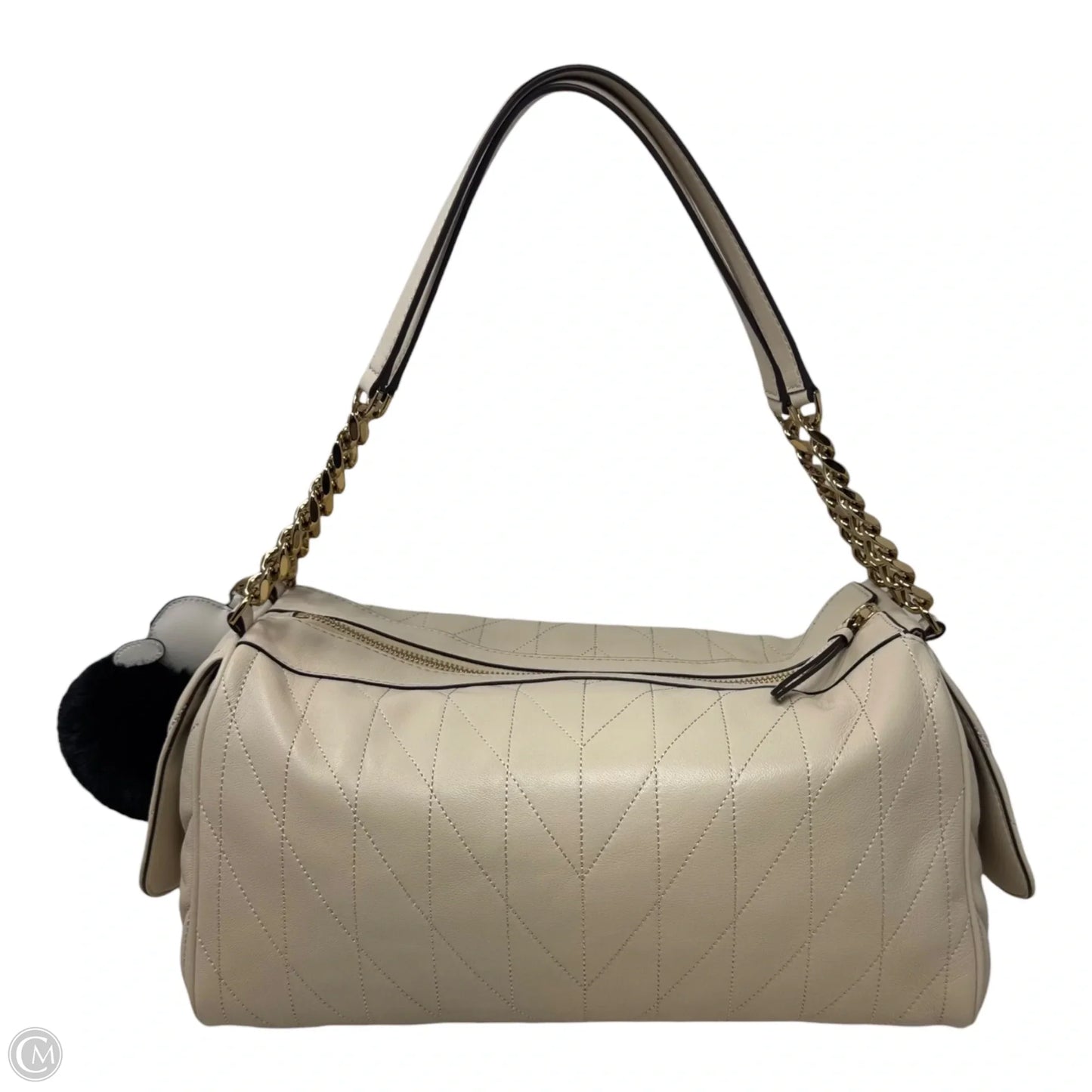 Lafayette Satchel Handbag Designer By Karl Lagerfeld, Size: Medium