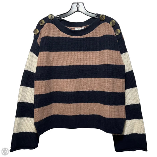 Calloway Boatneck Pullover Sweater By Madewell In Multi-colored, Size: S