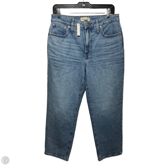Curvy Perfect Vintage Jeans Straight By Madewell In Blue Denim, Size: 10p
