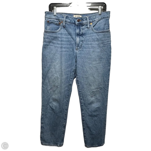 Jeans Boyfriend By Madewell In Blue Denim, Size: 10p