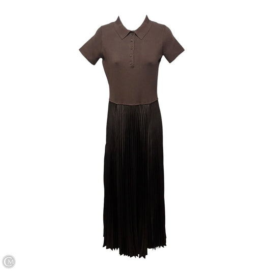 Dress Casual Maxi By Taylor In Brown, Size: Xs