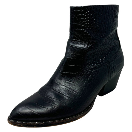 Boots Western By Something Navy In Black, Size: 8