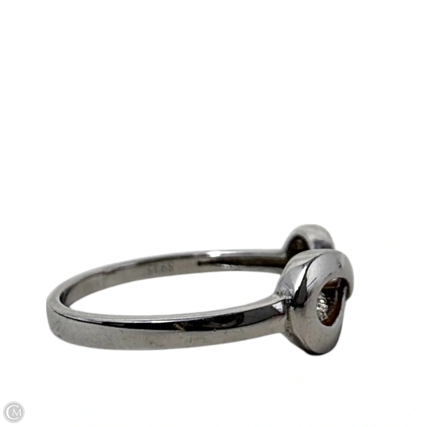 Sterling Silver Infinity Ring, Size: 8