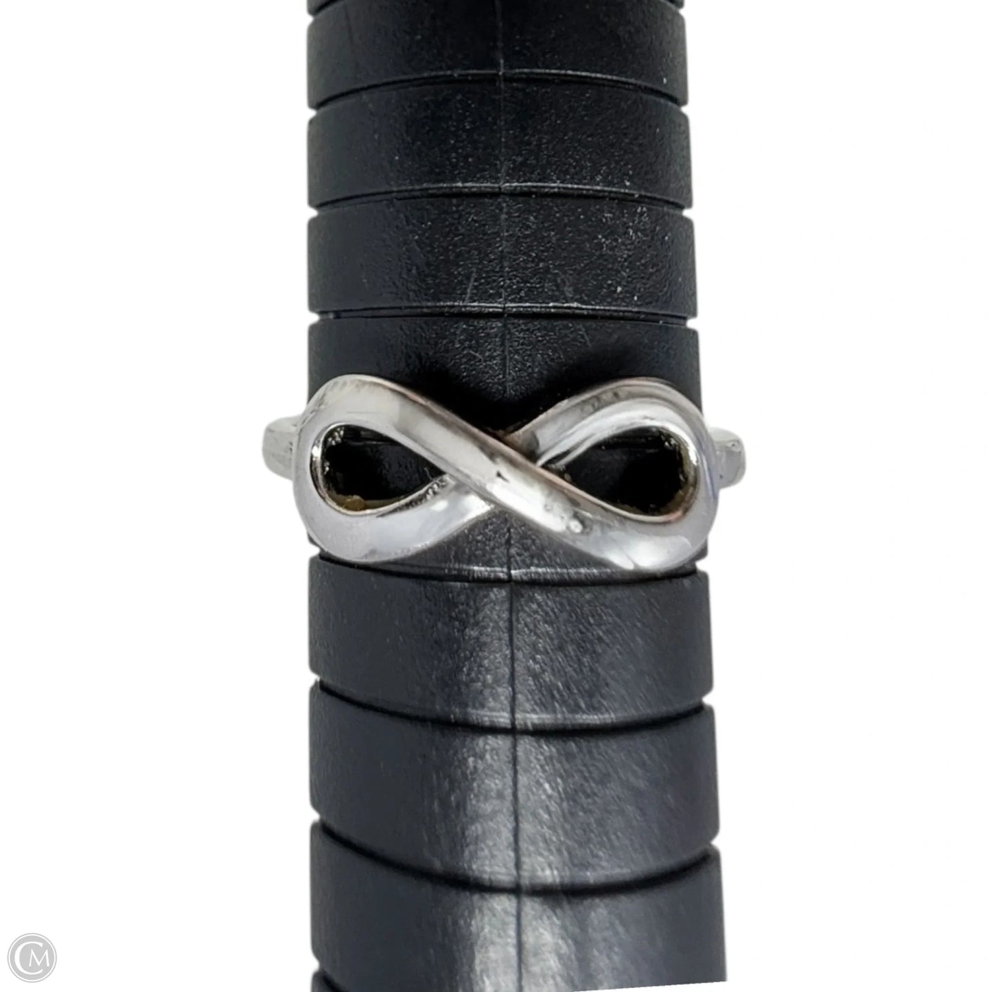 Sterling Silver Infinity Ring, Size: 8