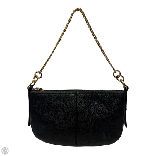 Chain Strap Mini Shoulder Handbag Leather By Fossil, Size: Small