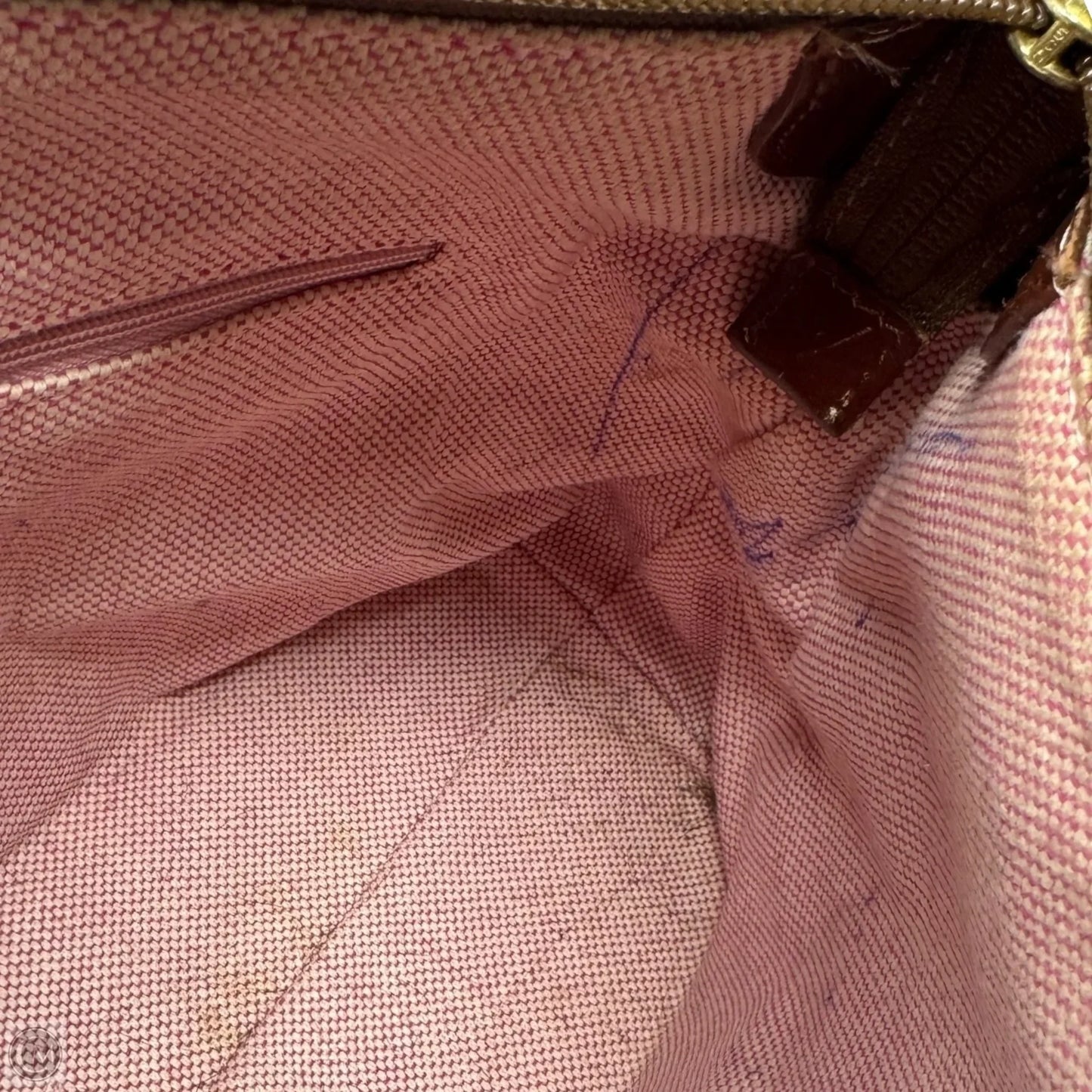 Vintage East West Hobo Handbag Designer By Dooney And Bourke, Size: Medium