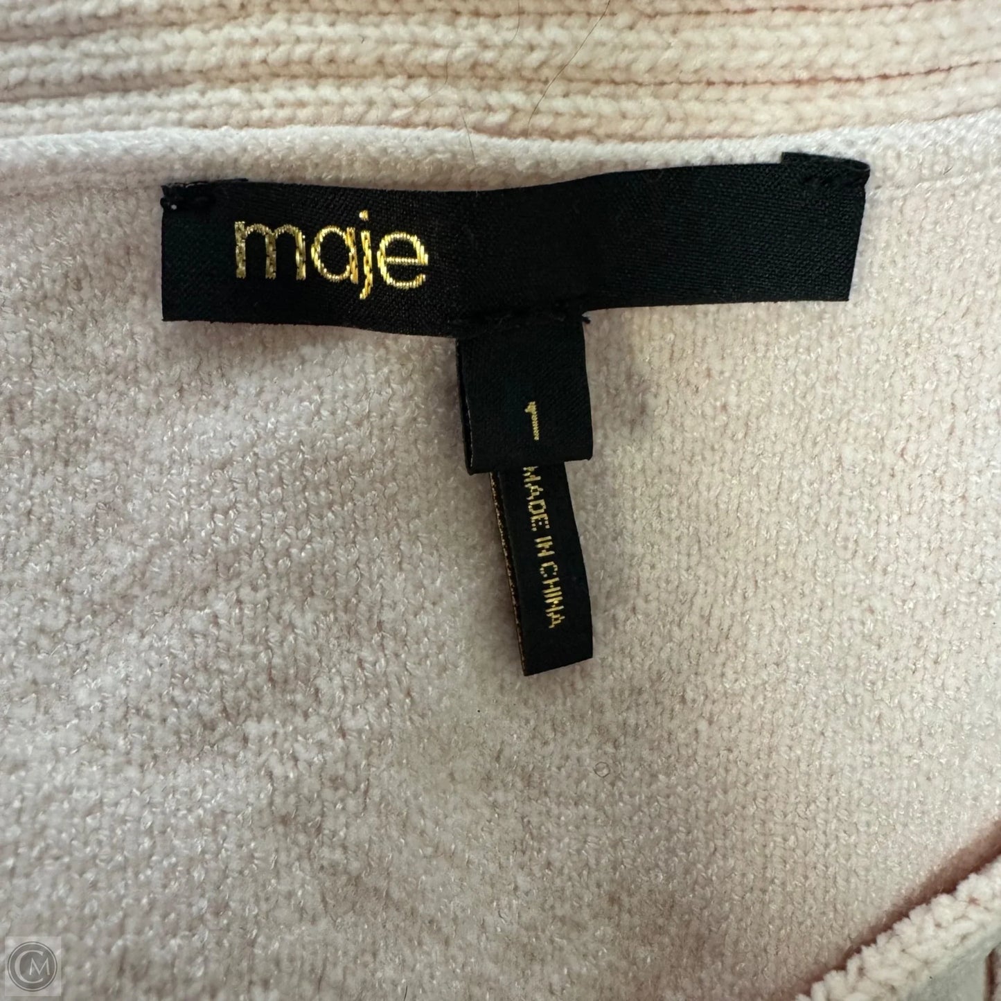 Madere Textured Cardigan
By Maje In Pink, Size: S