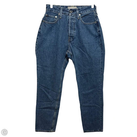 The Curvy 90’s Cheeky Straight Jeans By Everlane In Blue Denim, Size: 4
