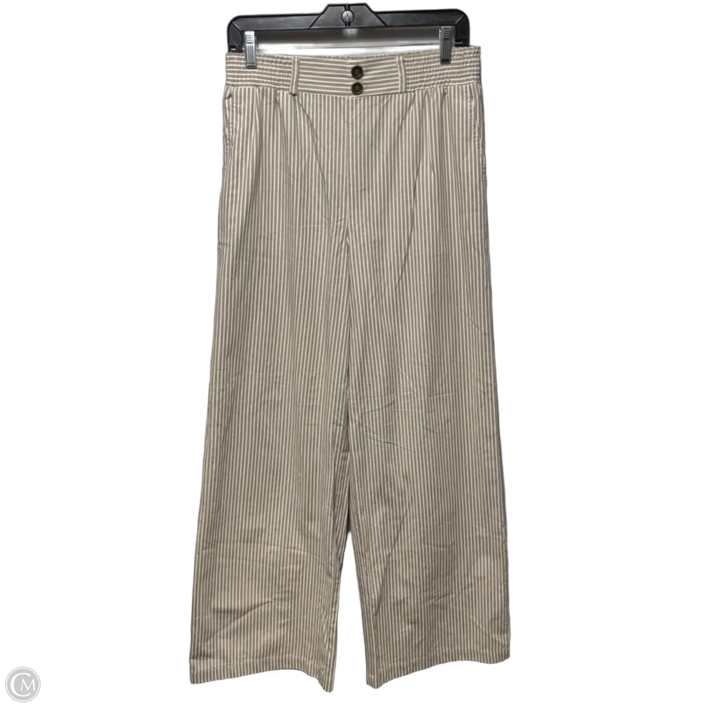 Pants Designer By Frye In Striped Pattern, Size: S