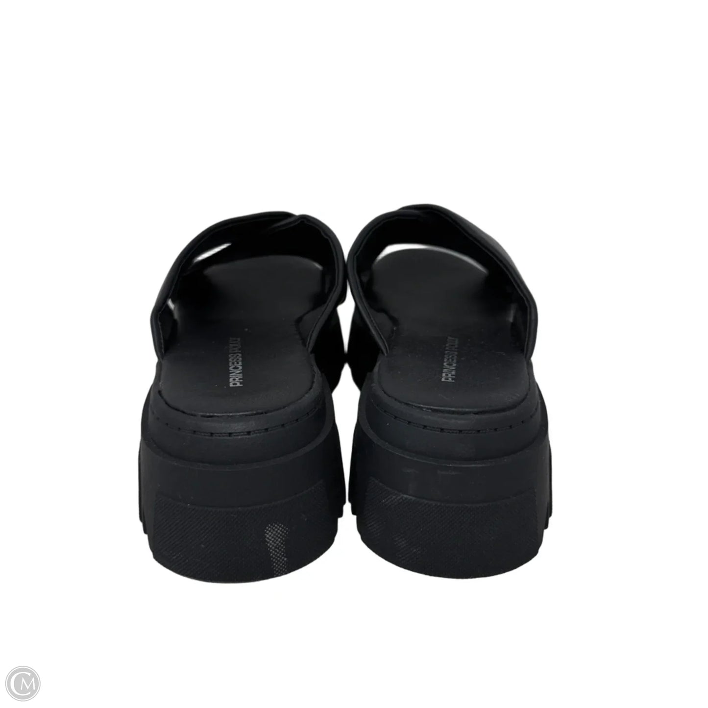 Noemi Sandals By Princess Polly In Black, Size: 7