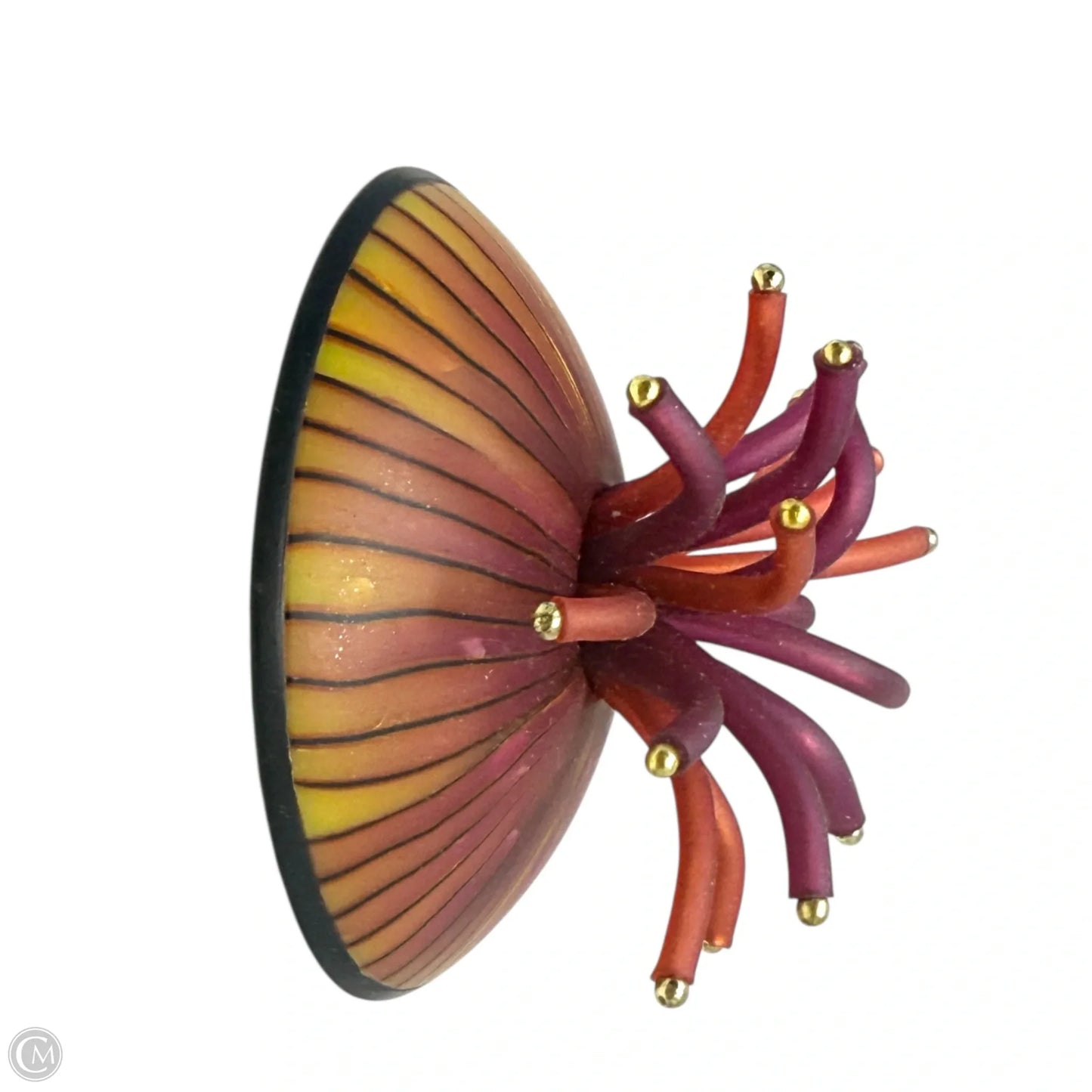 Artisan Floral Brooch