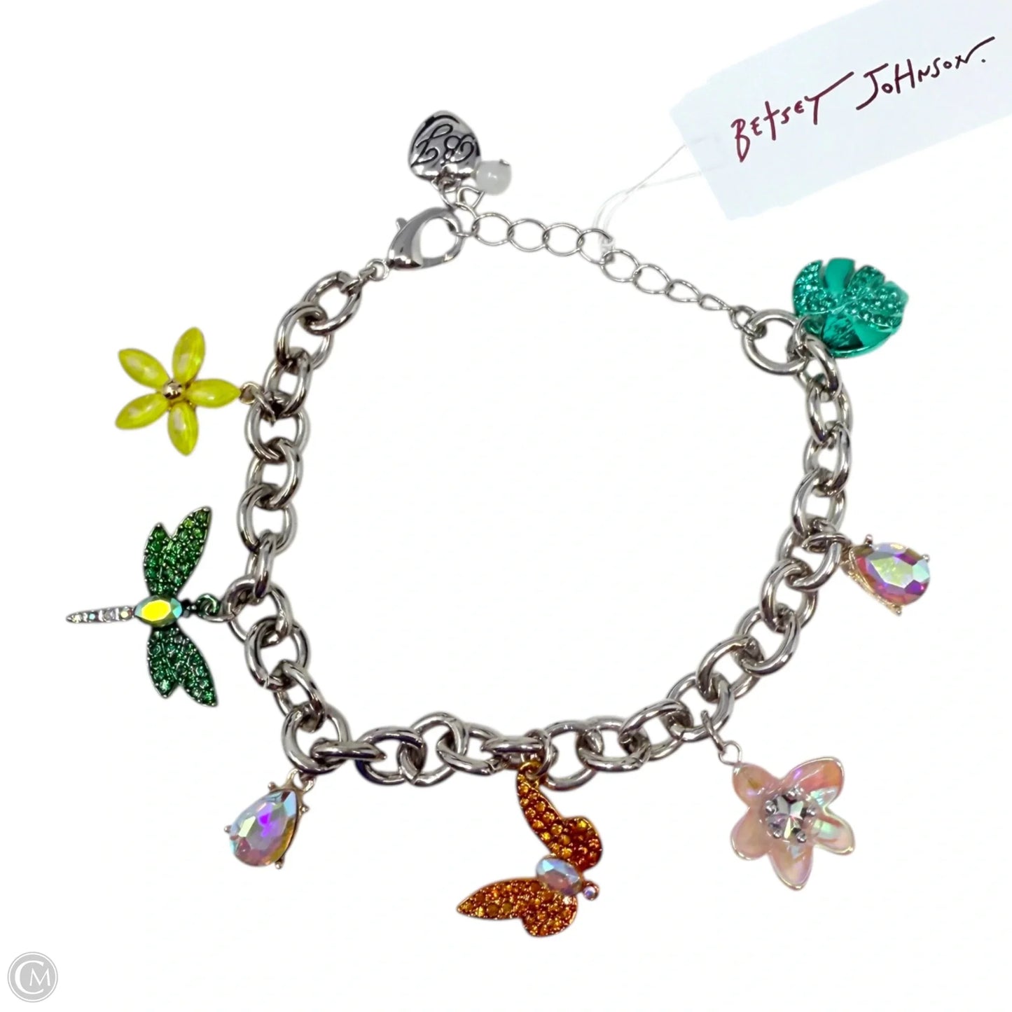 Garden Glam Charm Bracelet By Betsey Johnson