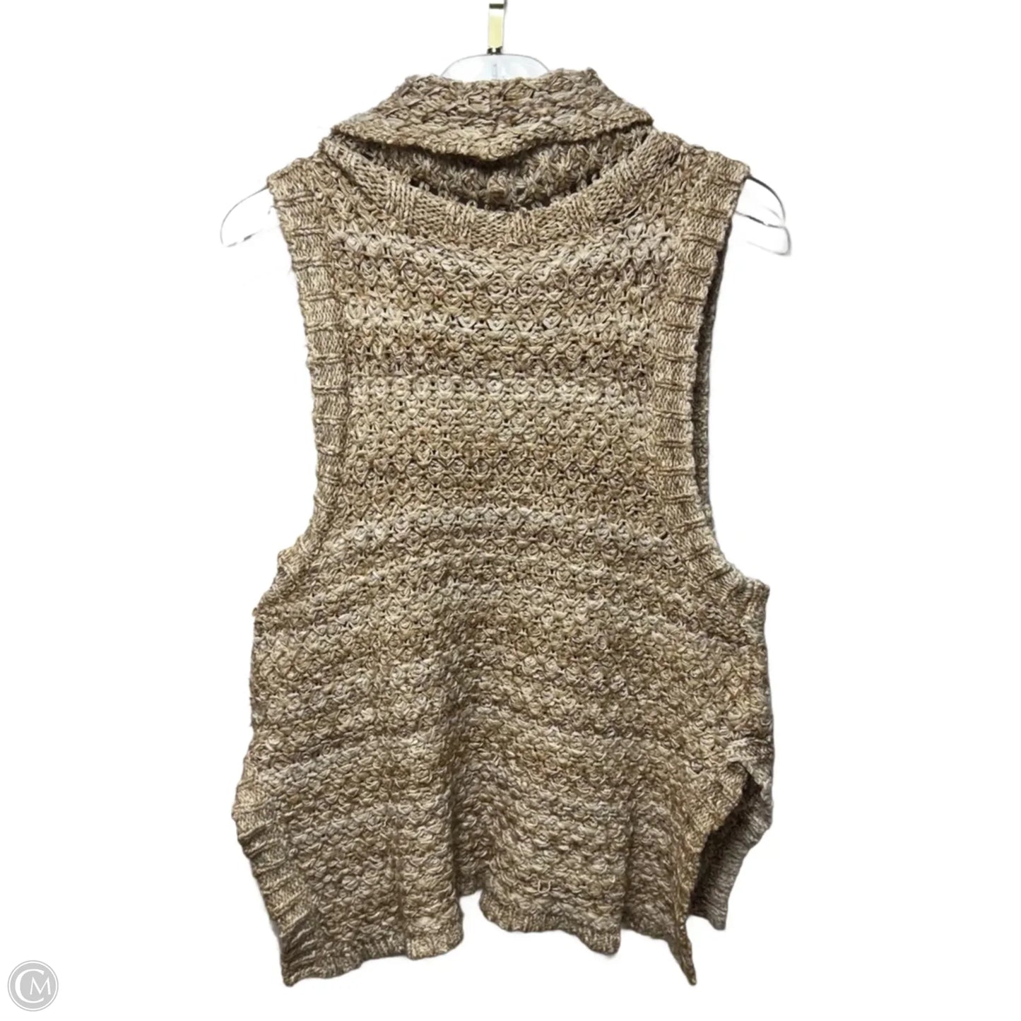 Sweater Short Sleeve By Pilcro In Tan, Size: Xl