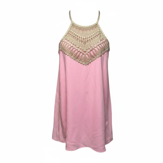 Pearl Soft Shift Dress Designer By Lilly Pulitzer In Pink, Size: 8