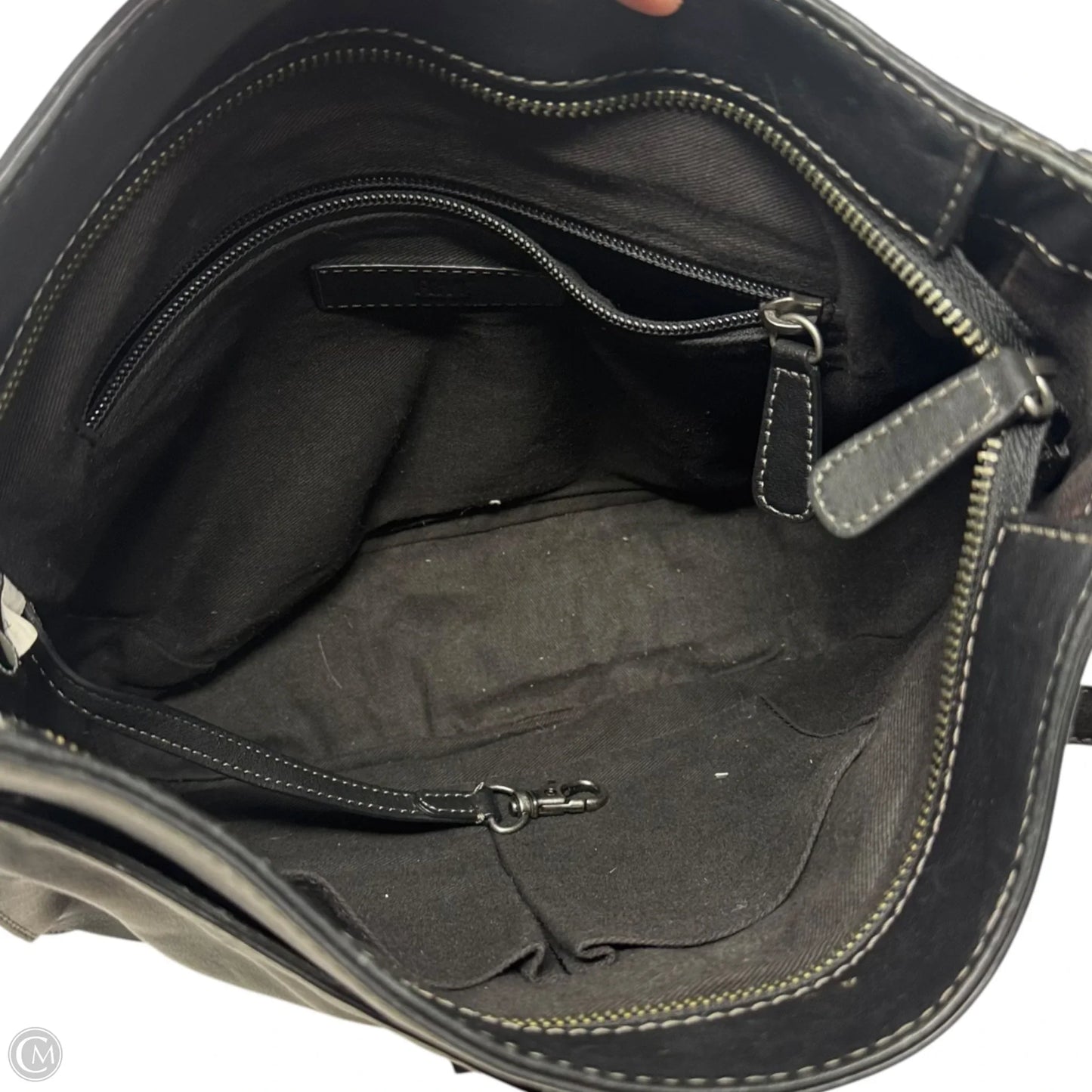 AS IS Casey Leather Crossbody Bag Designer By Frye, Size: Medium