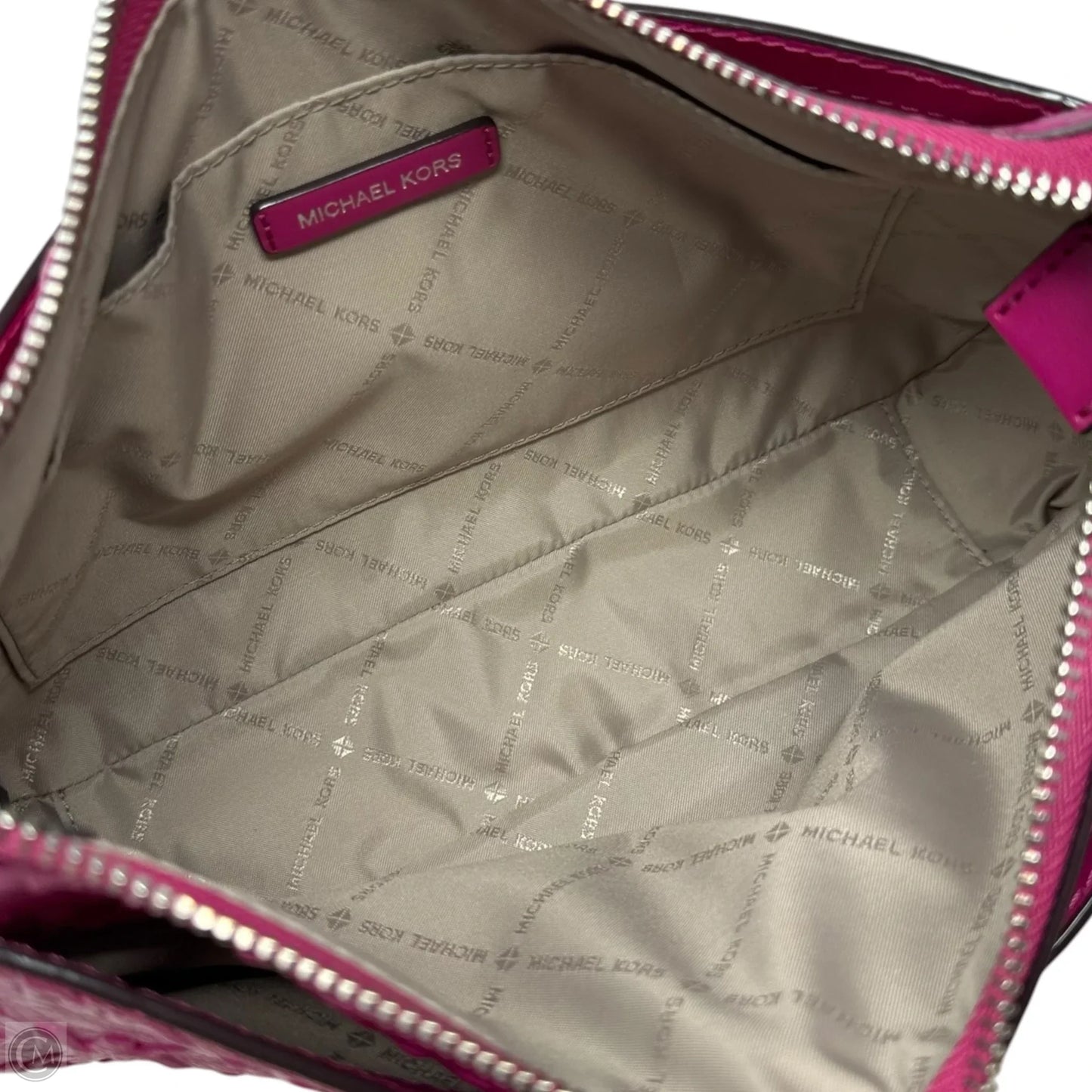 Jet Set Patent Debossed Handbag By Michael By Michael Kors, Size: Small