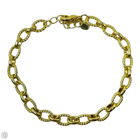 Gold Tone Chain Bracelet