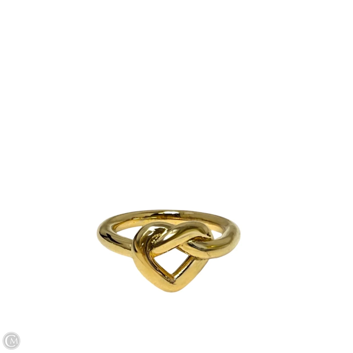 Bronze Love Knot Heart Ring  By Dyadema Italy